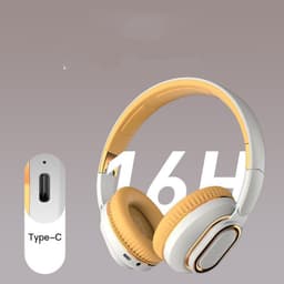 image-H7 Bluetooth Headset Wireless Card Folding Subwoofer Type-c Gaming Sports Headphones