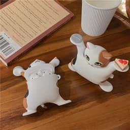 image-Funny Enchanting Cat Bluetooth Wireless Headphones Creative Silicone Case
