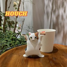 image-Funny Enchanting Cat Bluetooth Wireless Headphones Creative Silicone Case
