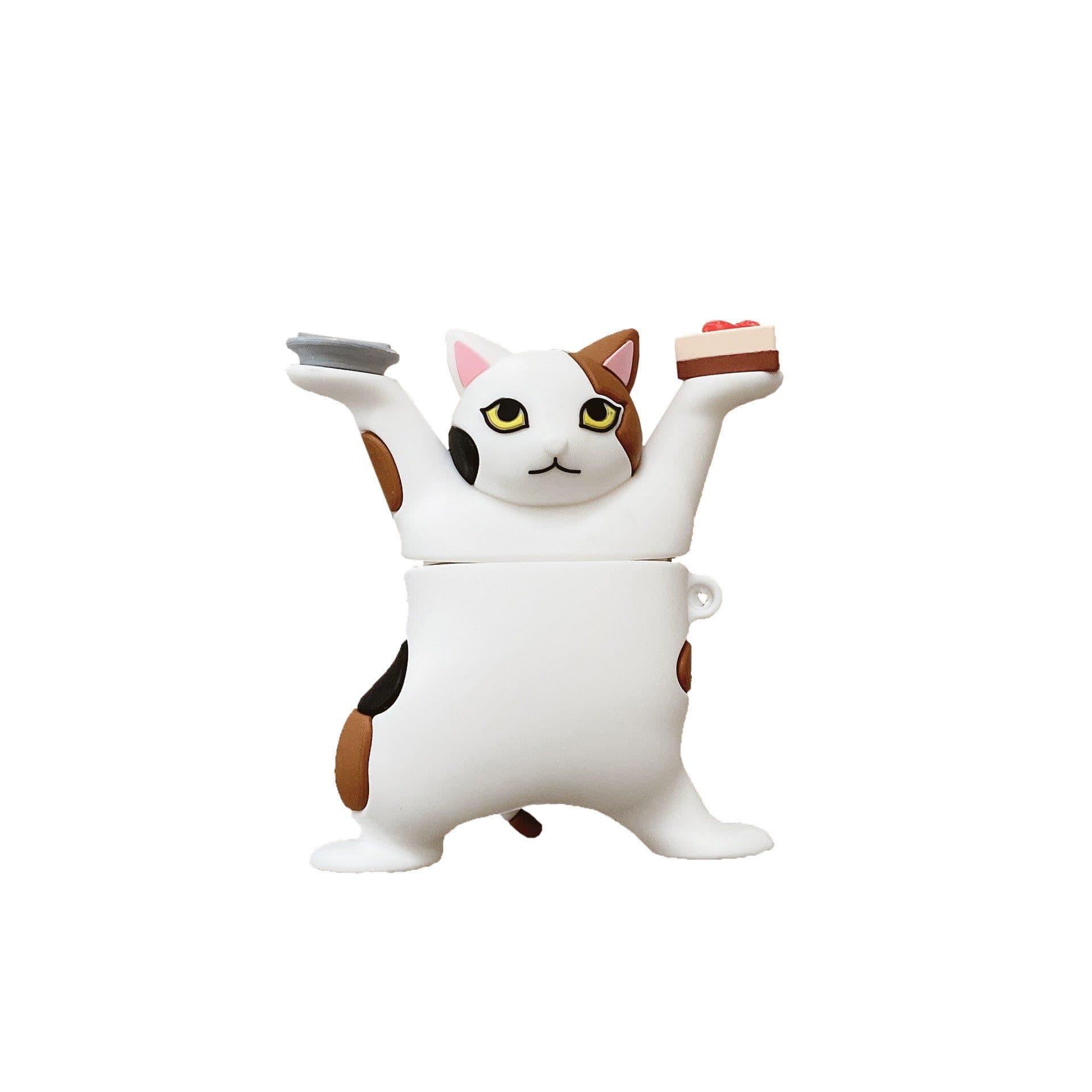 image-Funny Enchanting Cat Bluetooth Wireless Headphones Creative Silicone Case