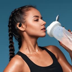 image-Wireless Sports Ultra-long Life Without Ear Digital Display Headphones