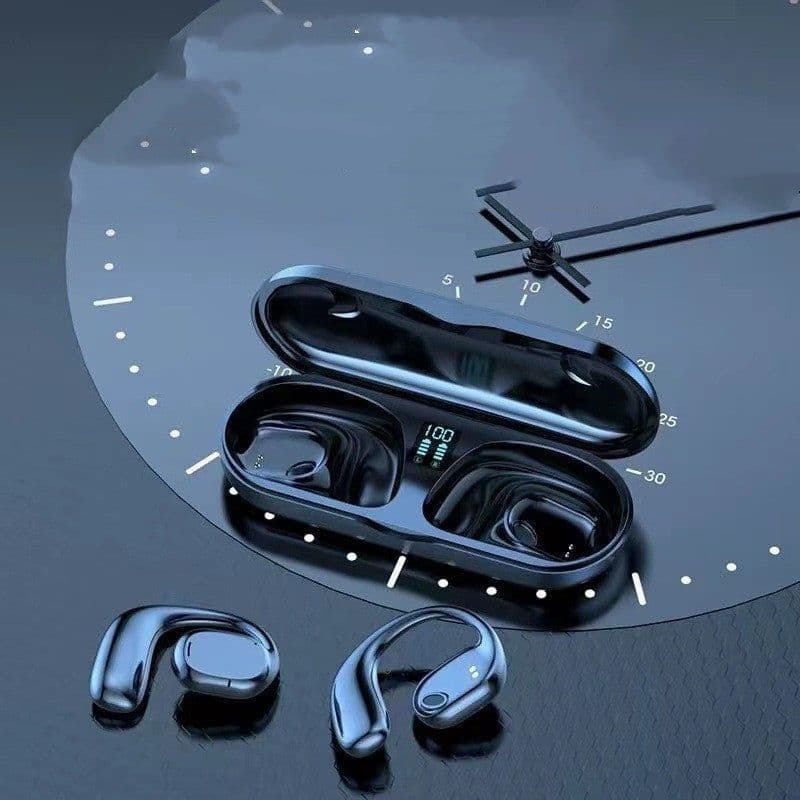 image-Wireless Sports Ultra-long Life Without Ear Digital Display Headphones