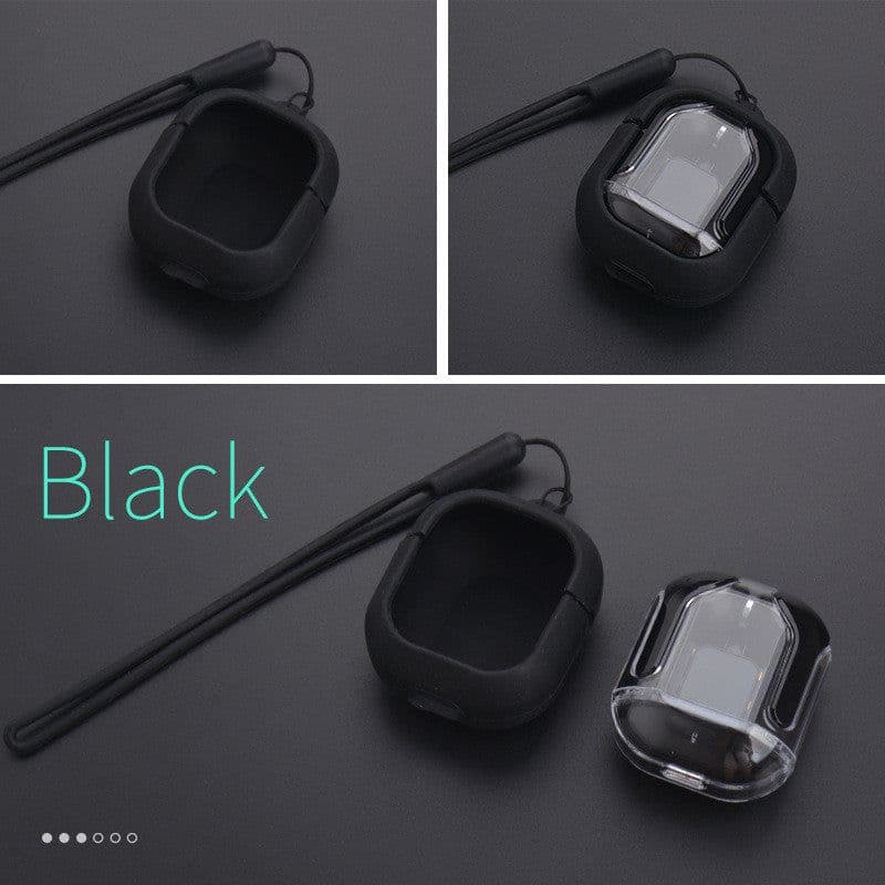 image-New Mini Transparent Wireless Bluetooth Headset Digital Display ENC Noise Reduction True Wireless Sports Music