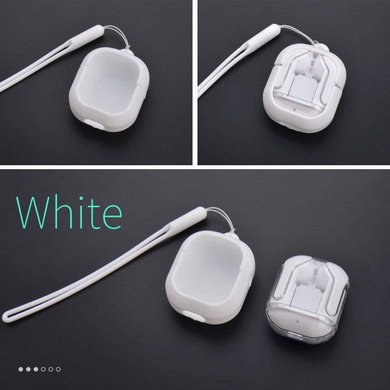 image-New Mini Transparent Wireless Bluetooth Headset Digital Display ENC Noise Reduction True Wireless Sports Music