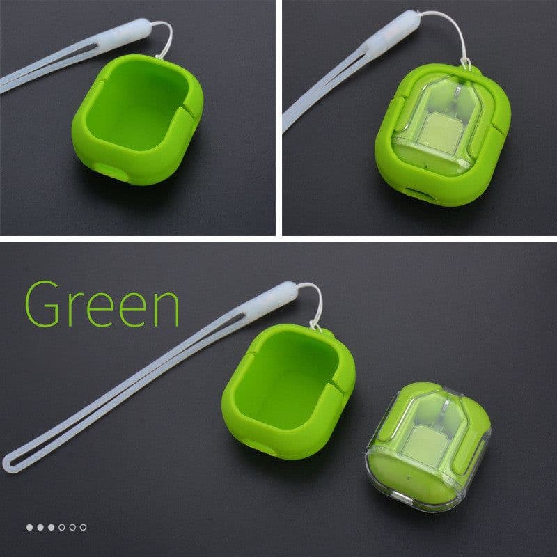 image-New Mini Transparent Wireless Bluetooth Headset Digital Display ENC Noise Reduction True Wireless Sports Music