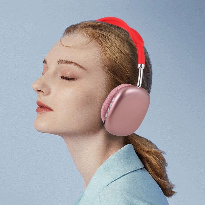 image-P9 Wireless Bluetooth Headset Outdoor Sports Gaming Wireless Headphones With Mic Noise Cancelling Earbuds Bluetooth Earphones
