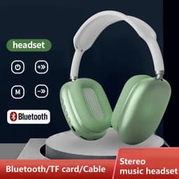 image-P9 Wireless Bluetooth Headset Outdoor Sports Gaming Wireless Headphones With Mic Noise Cancelling Earbuds Bluetooth Earphones