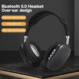 image-P9 Wireless Bluetooth Headset Outdoor Sports Gaming Wireless Headphones With Mic Noise Cancelling Earbuds Bluetooth Earphones
