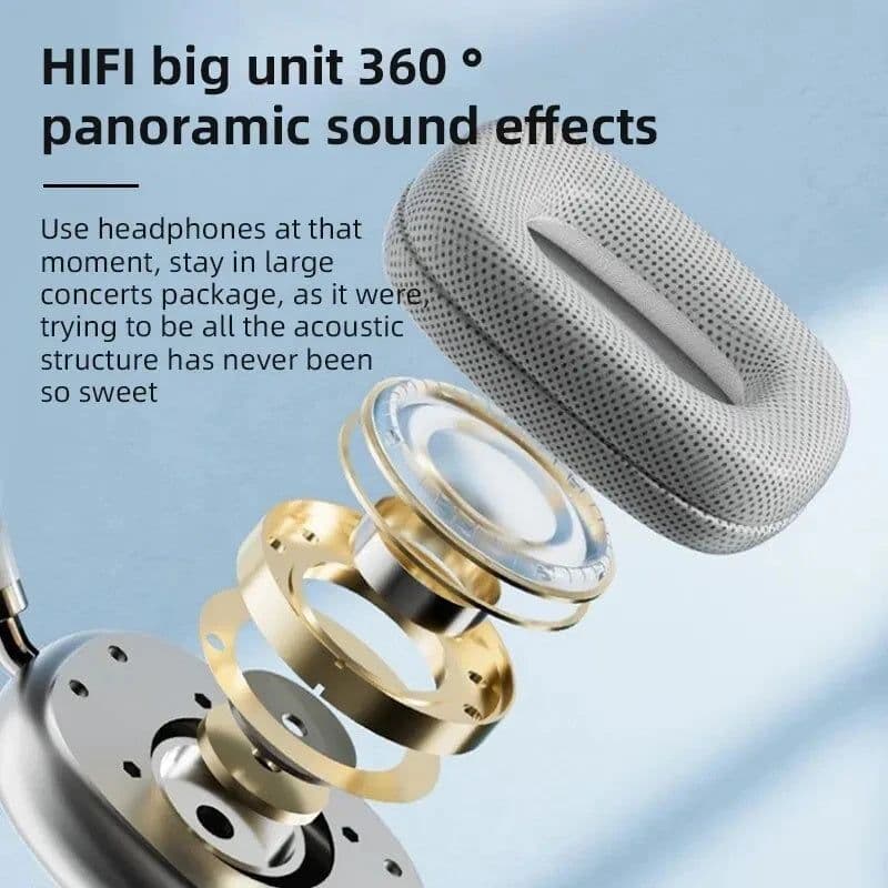 image-P9 Wireless Bluetooth Headset Outdoor Sports Gaming Wireless Headphones With Mic Noise Cancelling Earbuds Bluetooth Earphones