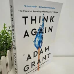 image-Think Again By Adam Grant The Power of Knowing What You Don't Know #1 Bestselling Book in English