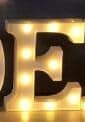 image-Luminous LED Letter Number Night Light English Alphabet Number Battery Lamp Romantic Wedding Christmas Party Decoration