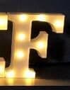 image-Luminous LED Letter Number Night Light English Alphabet Number Battery Lamp Romantic Wedding Christmas Party Decoration