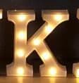 image-Luminous LED Letter Number Night Light English Alphabet Number Battery Lamp Romantic Wedding Christmas Party Decoration