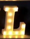 image-Luminous LED Letter Number Night Light English Alphabet Number Battery Lamp Romantic Wedding Christmas Party Decoration