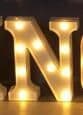 image-Luminous LED Letter Number Night Light English Alphabet Number Battery Lamp Romantic Wedding Christmas Party Decoration