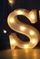 image-Luminous LED Letter Number Night Light English Alphabet Number Battery Lamp Romantic Wedding Christmas Party Decoration
