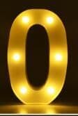 image-Luminous LED Letter Number Night Light English Alphabet Number Battery Lamp Romantic Wedding Christmas Party Decoration