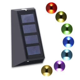 image-Solar Garden Courtyard Household Waterproof Up And Down Glow Outdoor Decoration Wall Lights