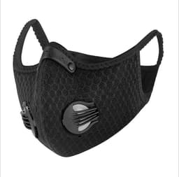 image-Outdoor Cycling Mask, Windproof, Dustproof And Anti-Smog Activated Carbon Mask, Mountaineering And Ski Mask
