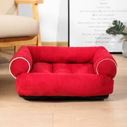 image-Dog Sofa Bed Sleeping Bag Kennel Cat Puppy Sofa Bed Pet House Winter Warm Beds Cushion
