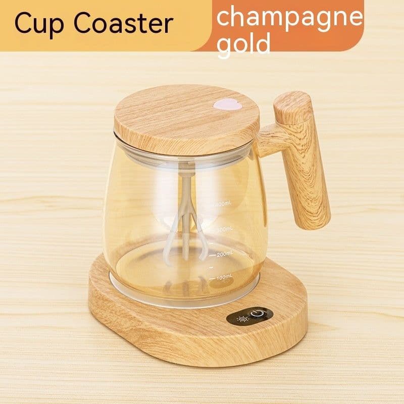 image-400ML Self Stirring Coffee Mug Electric Mixing Glass Coffee CupHigh Speed Fast Automatic Coffee Cup For Gyms Dining Room Kitchen Gadgets