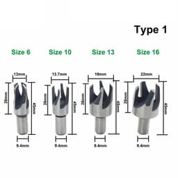 image-Claw Type Round Dowel Drill Carbon Steel Cork Cutter