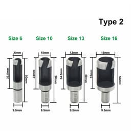 image-Claw Type Round Dowel Drill Carbon Steel Cork Cutter
