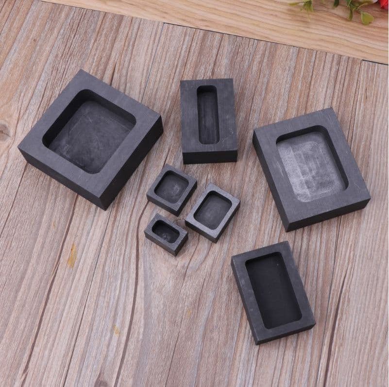 image-High-Purity Graphite Material Box Square Graphite Crucible Analysis And Melting Crucible Graphite Oil Tank Special Treatment Ingots