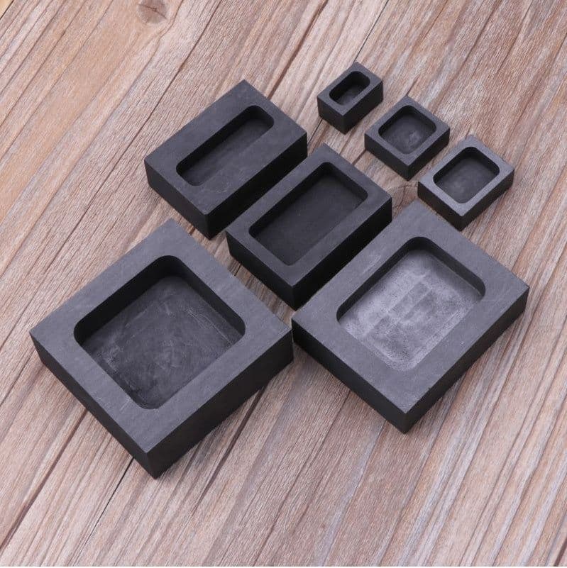 image-High-Purity Graphite Material Box Square Graphite Crucible Analysis And Melting Crucible Graphite Oil Tank Special Treatment Ingots