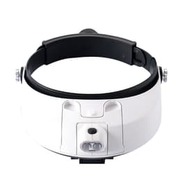 image-1.0-6.0X LED Headband Magnifier Magnifying Loupe