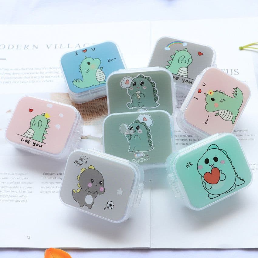 image-Contact Lens Box Partner Care Box Cosmetic Contact Box