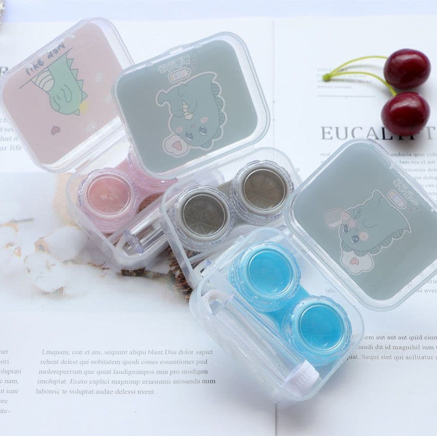 image-Contact Lens Box Partner Care Box Cosmetic Contact Box