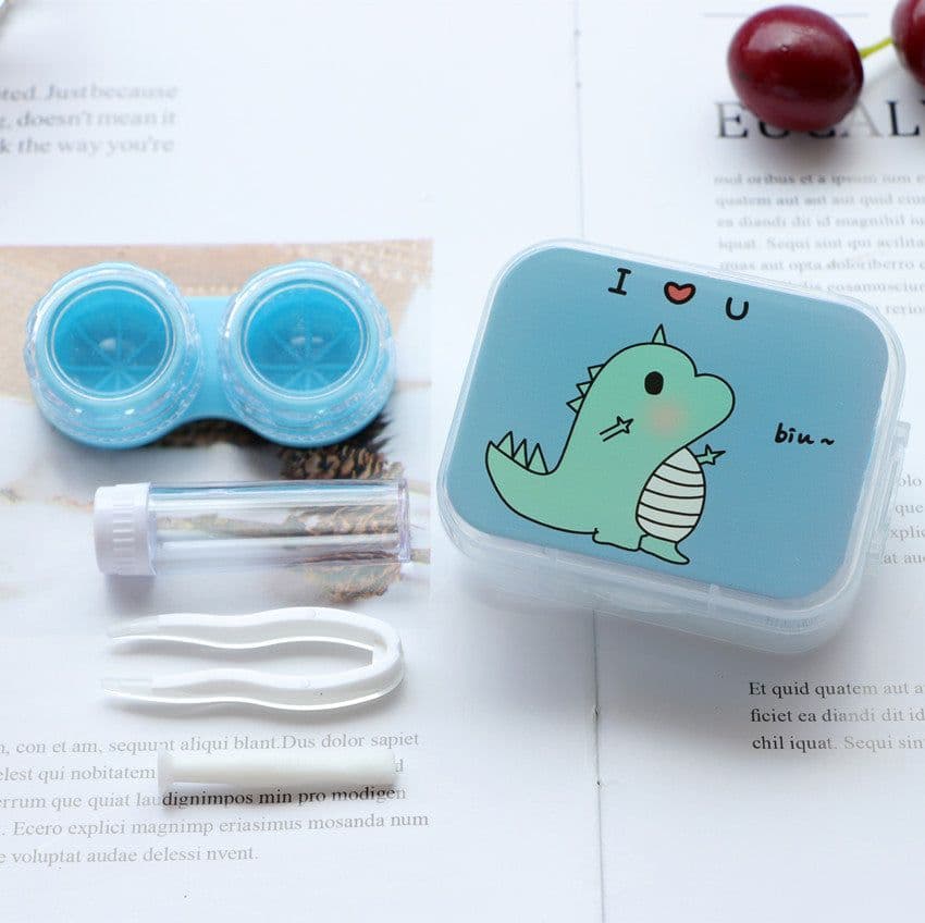 image-Contact Lens Box Partner Care Box Cosmetic Contact Box