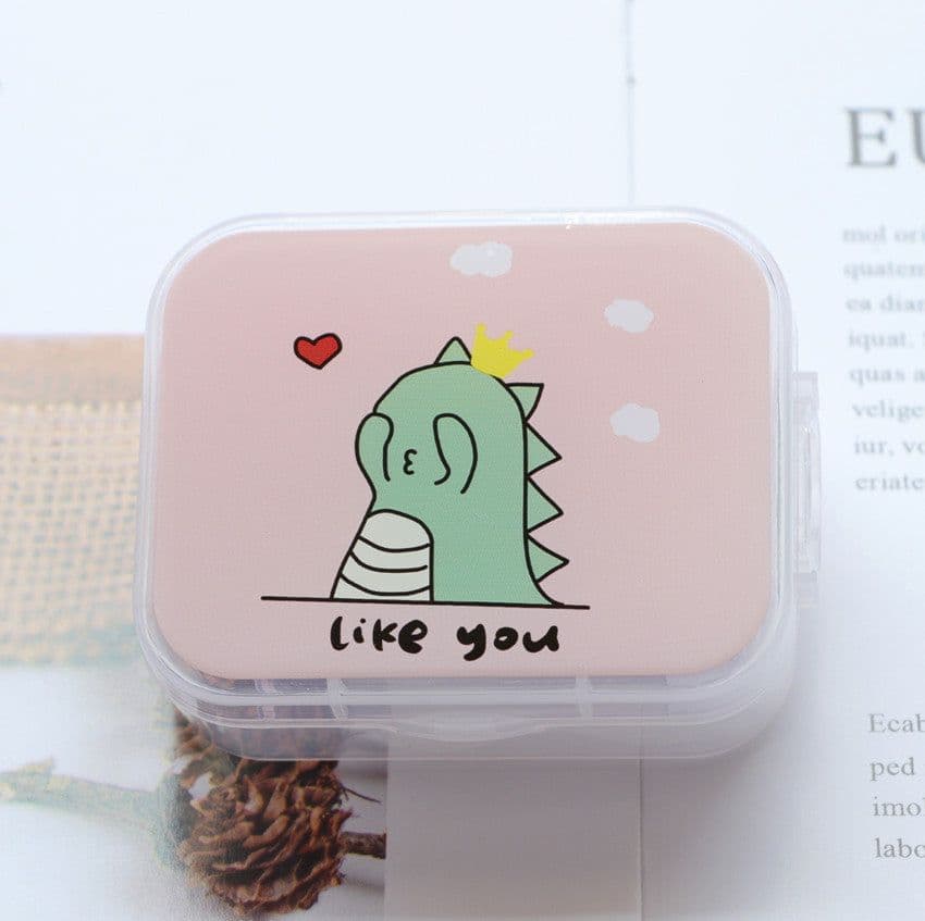 image-Contact Lens Box Partner Care Box Cosmetic Contact Box