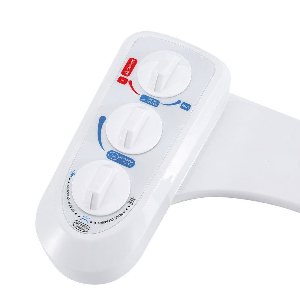 image-Bidet Spray Flushing spray Dual Nozzle Hot Cold Self Cleanin