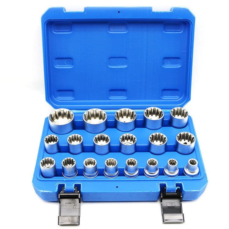 image-Twelve-Point Plum Blossom Socket Wrench 12-Ppoint Toothed Socket Flower Type
