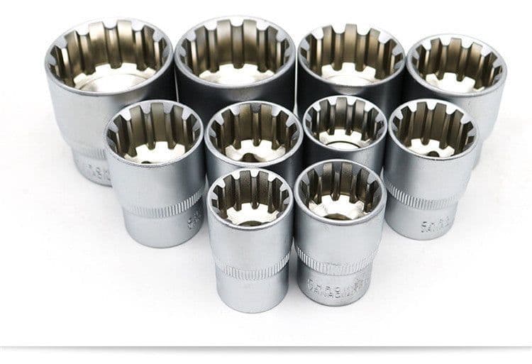 image-Twelve-Point Plum Blossom Socket Wrench 12-Ppoint Toothed Socket Flower Type