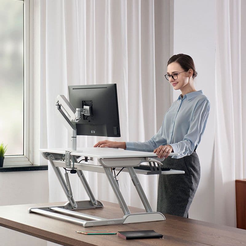 image-Lifting Computer Stand Display Desktop Base