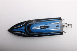 image-Tianke H100 Blue Remote Control Boat Automatic Capsize Electric Toy Boat Simulation Model Nautical Toy