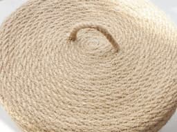 image-Japanese Style Linen Table Top Sundries Storage Basket