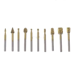 image-10pcs Rotary File Engraving Cutter Wood Tool Electric