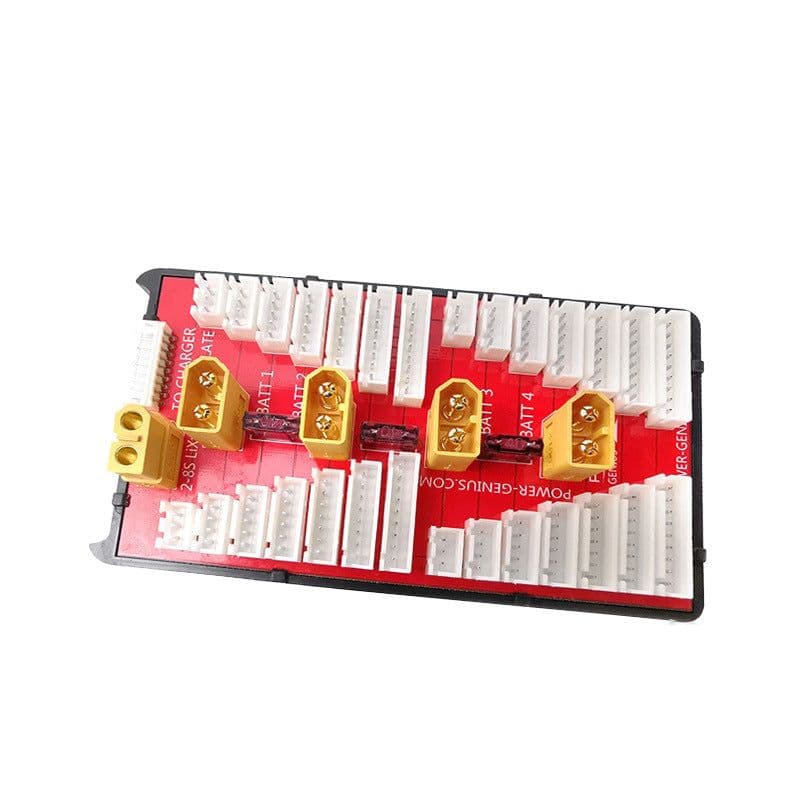 image-V2 Parallel Charge Board Balance Charger Parallel Charge Expansion Adapter Board Charge 4 Sets At The Same Time