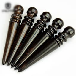 image-Polishing Sticks, Handmade Leather Goods, Vegetable Tanned Leather, Polished And Smooth Three-piece Set