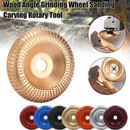 image-Angle Grinder Shaping Thorn Plate Plane Bevel Tea Plate Root Carving Wooden File