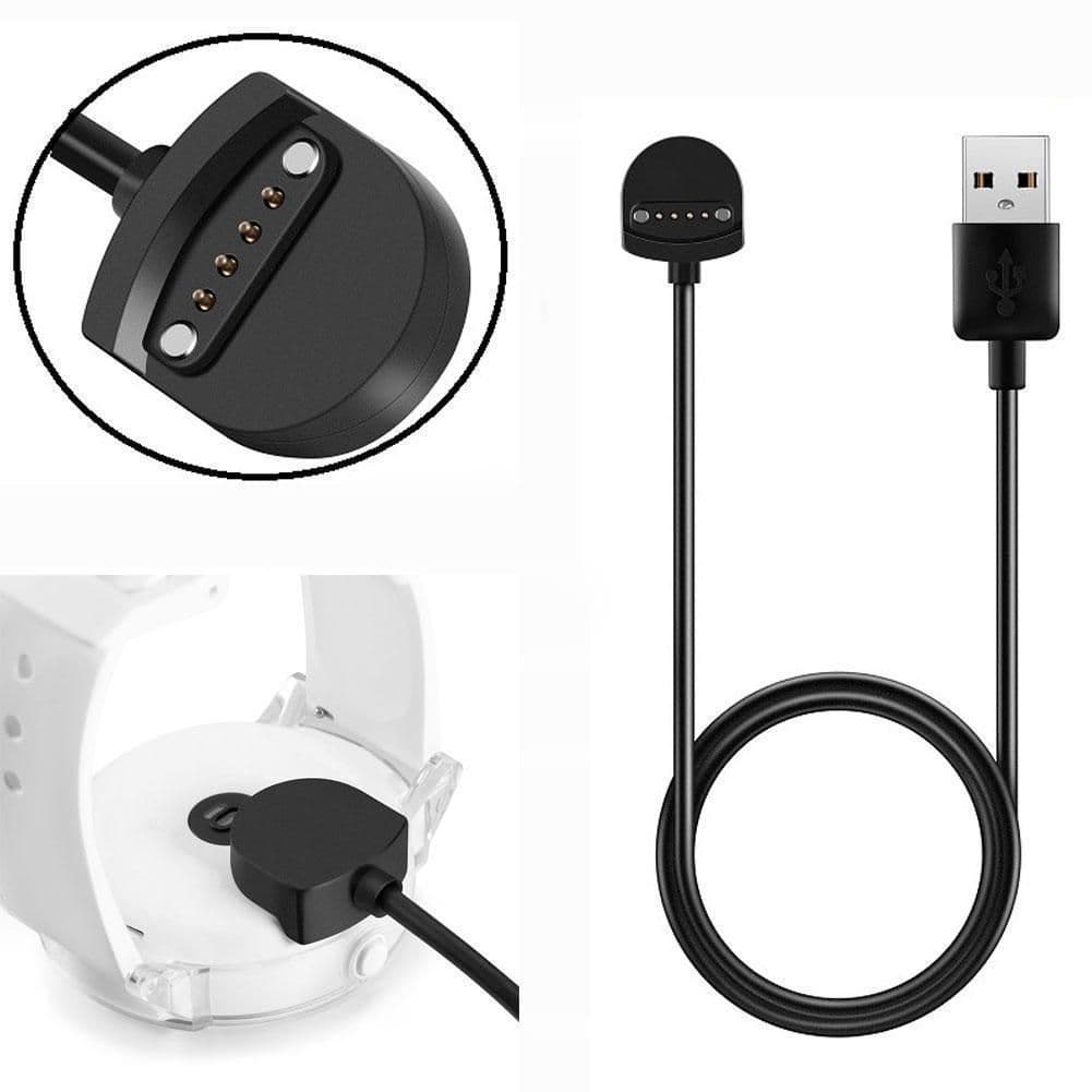 image-Suitable For Ticwatch Pro Smart Watch Magnetic Charger Ticwatch Pro Magnetic Charging Cable