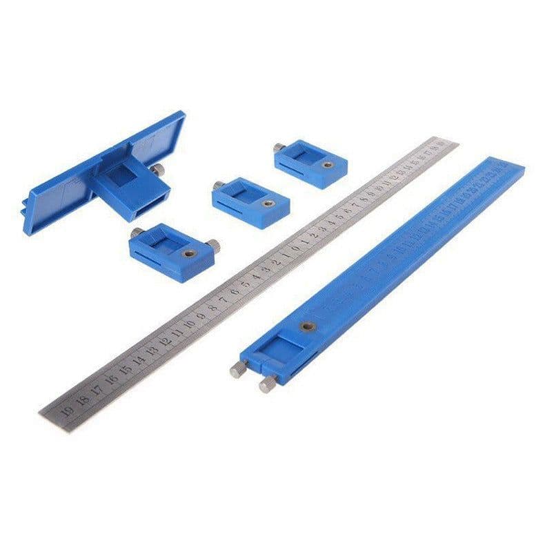 image-Three-In-One Punch Locator Tunes Woodworking Punch Locator Drilling Direct Pores Locator
