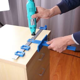 image-Three-In-One Punch Locator Tunes Woodworking Punch Locator Drilling Direct Pores Locator