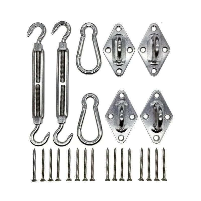 image-Shade Sail Stainless Steel Accessories 8mm.6mm Set
