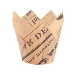 image-Cake Paper Cup Goblet Muffin Cup Tulip Pastry Paper Tray Baking Cup Baking Household Oil Resistant And Heat Resistant