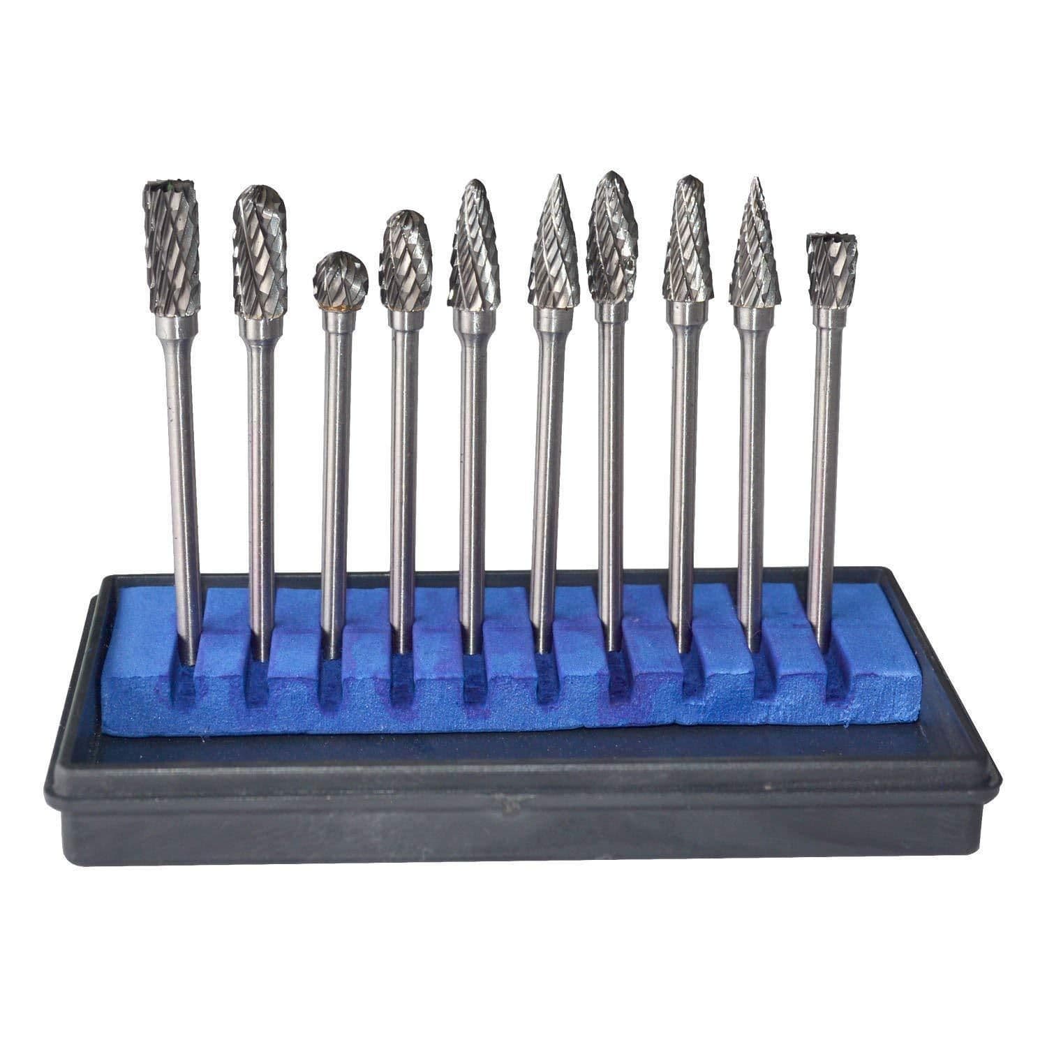 image-Factory Wholesale Cemented Carbide Rotary File Tungsten Steel Grinding Head Alloy Metal Wood Mold Engraving